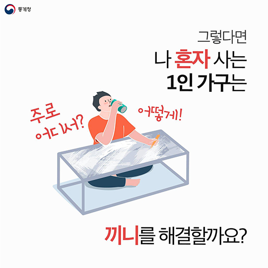 나 혼자 ‘먹고’ 산다