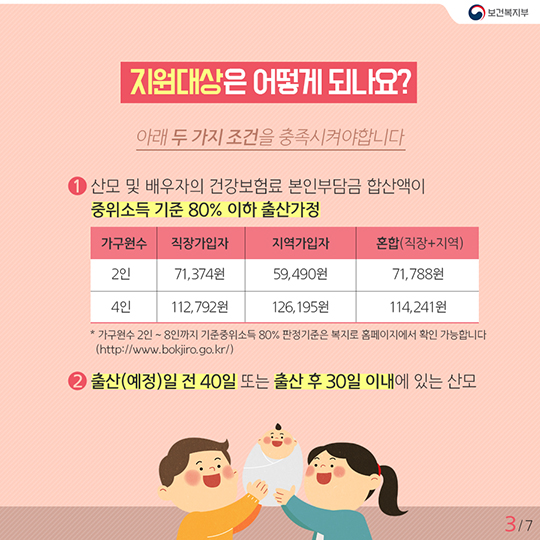 산모·신생아 건강관리 지원 꿀팁은?