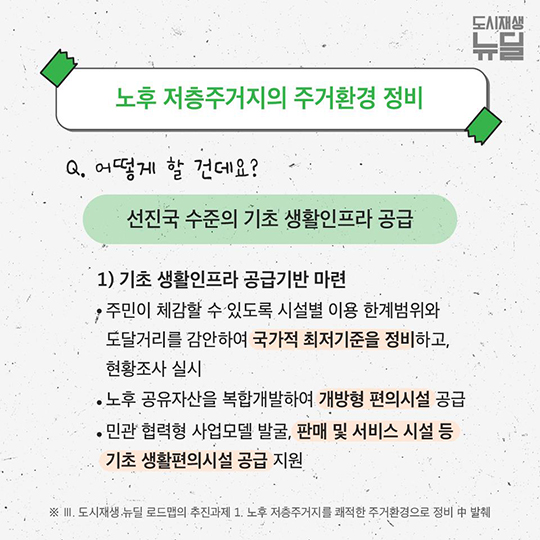 내 삶을 바꾸는 도시재생뉴딜