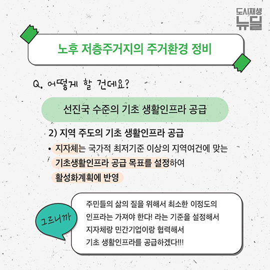 내 삶을 바꾸는 도시재생뉴딜