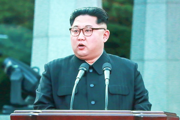 이례적으로 김정은 국무위원장의 발표도 이뤄졌다