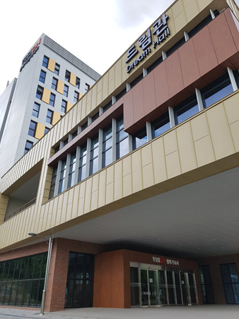 전주비전대 행복기숙사 전경이다. 세련되고 깔끔해서 필자 또한 머물고 싶은 곳이었다.