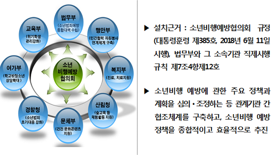 소년비행예방협의회 구성 및 기능 〔소년범죄예방팀〕
