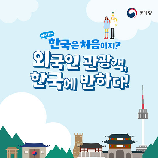 외국인 관광객, 한국에 반하다