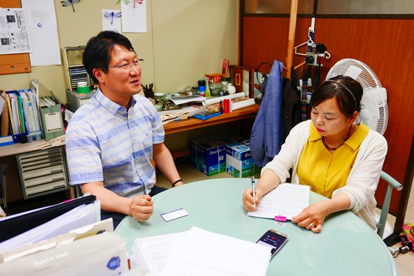 국내 최초 무인항공학과를 만든 광주 동강대 드론과 김기원 교수와 인터뷰.