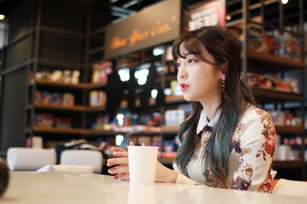 답변 하나 하나에 깊은 생각이 묻어났던 킴닥스 김다은 씨.