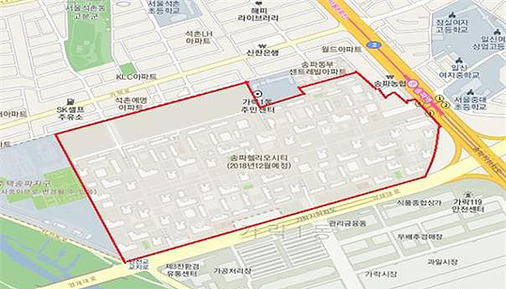가락시영(1401가구)
