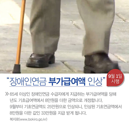 9월부터 달라지는 정책은?