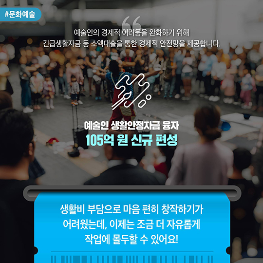 [2019 예산안] 사람이 있는 ‘문화’, 삶의 질을 더합니다