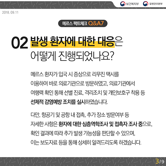 메르스 팩트체크 Q&A