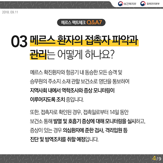 메르스 팩트체크 Q&A