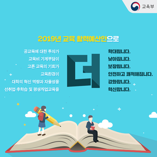 2019년 교육 활력 예산안 돋보기