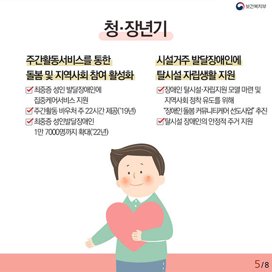 ‘발달장애인 평생케어’ 종합대책