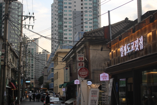 열정도 거리 모습.