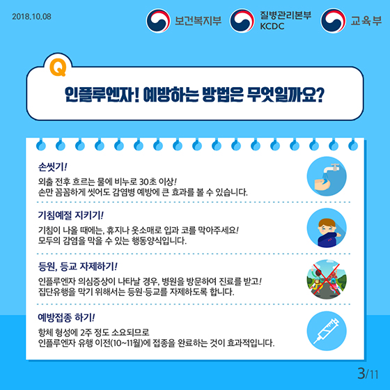 올해 만 12세까지 독감 무료 접종 확대