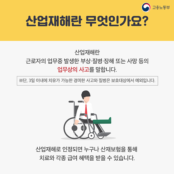 이런 경우에도 산재보상 받을 수 있나요?