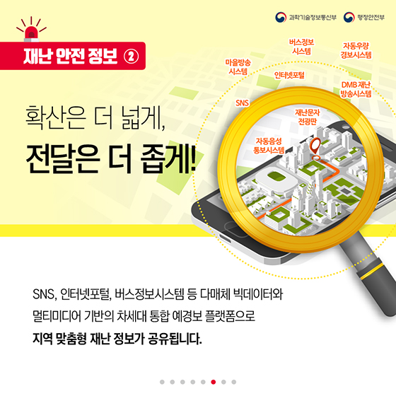 재난 상황, 더 빠르고 자세히 알 수는 없을까?
