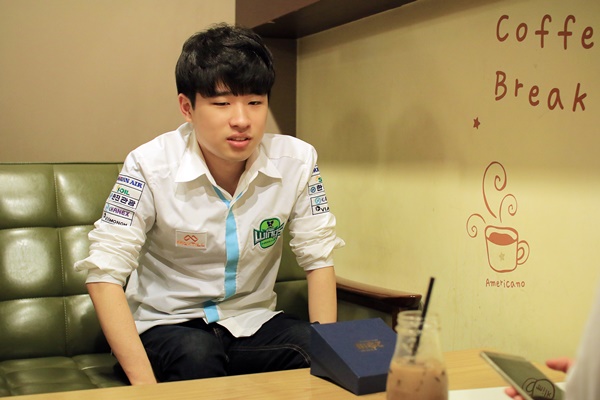 차분하게 자신의 생각을 이야기한 마루 조성주 선수