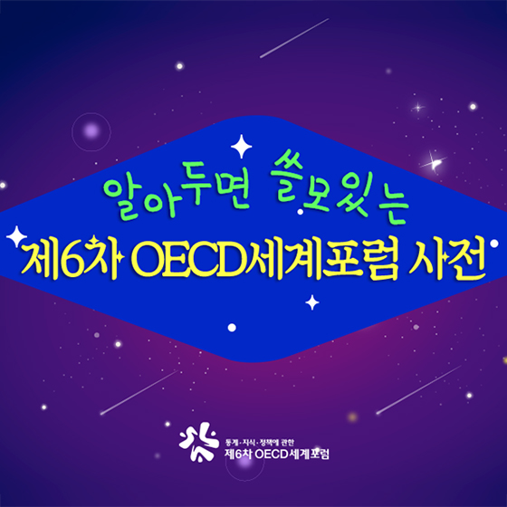 알아두면 쓸모 있는 제6차 OECD세계포럼 사전