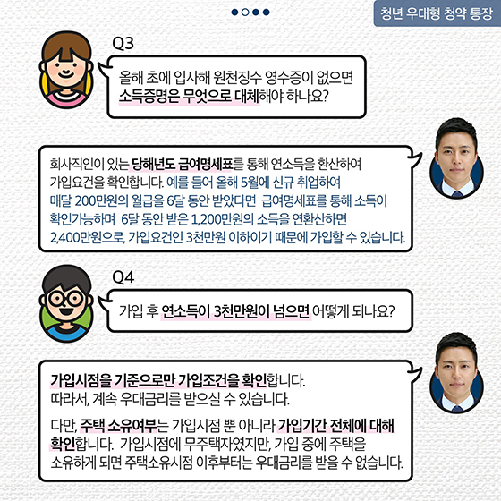 청년 우대형 청약 통장 Q&A