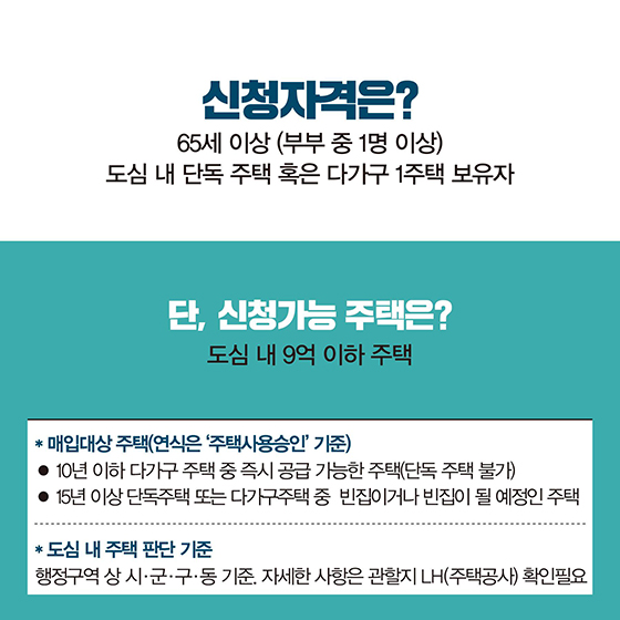 은퇴 후 집 한 채로 노후 준비하는 방법?