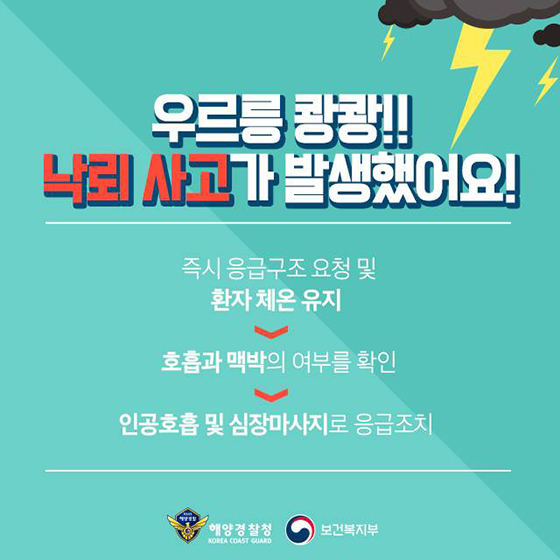 ‘바다낚시’ 응급 상황 별 처치 방법