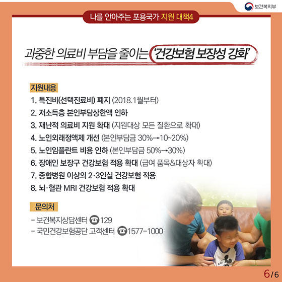 나를 안아주는 포용국가 지원 대책 4