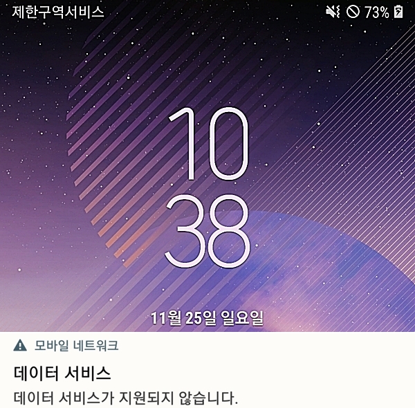 제한구역서비스라는 걸 보니 무언가 큰 일이 벌여진 거 같아 재난의미가 더 다가왔다.