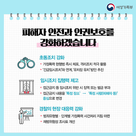가정폭력 방지 대책 발표