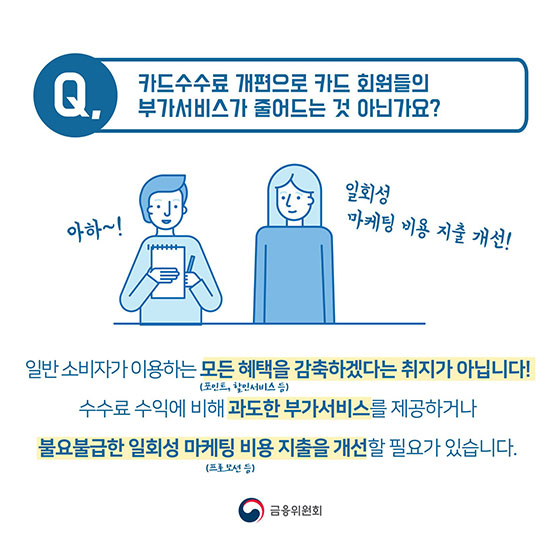 카드수수료 개편···고비용 마케팅 관행 개선