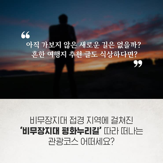 비무장지대(DMZ) 가봤니?