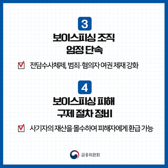 보이스피싱 속지 마세요!