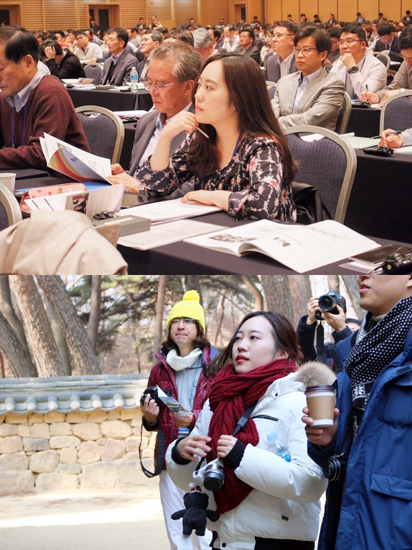 대전, 영월에서 열린 팸투어에 참여하고 있다.