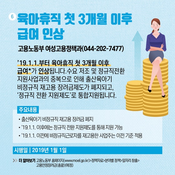 고용노동부, 2019년 이렇게 달라집니다.
