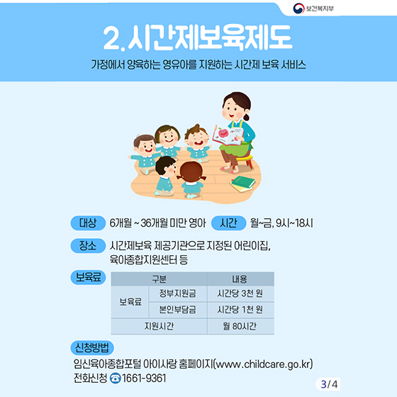 “이건 꼭 받아야 해!”…가정양육지원정책 3가지