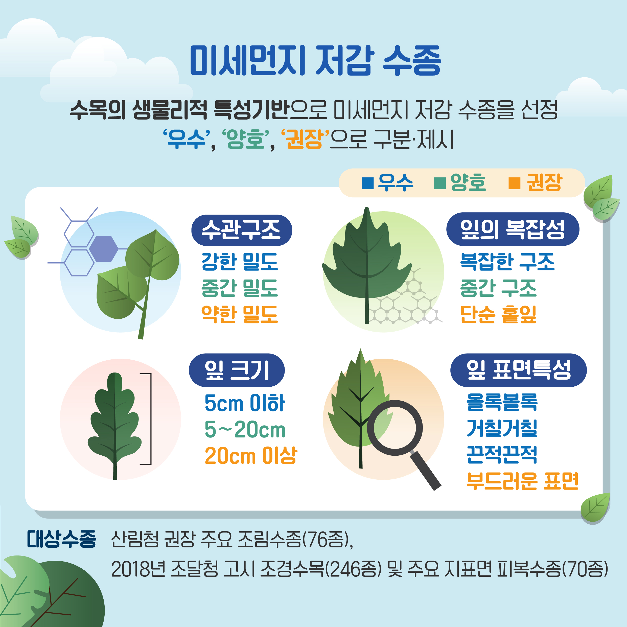 미세먼지 저감 효과가 높은 나무는 무엇?