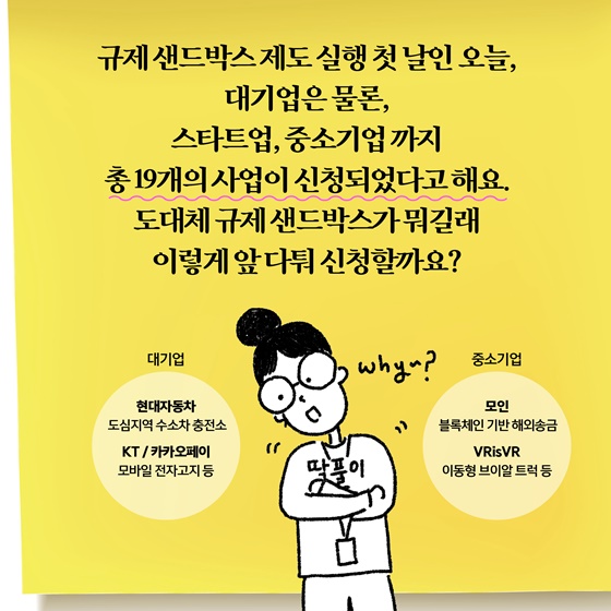 [딱풀이] 규제 샌드박스가 뭐야?