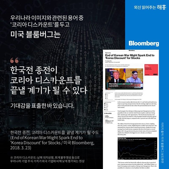 해외언론에 비친 대한민국의 이미지는?