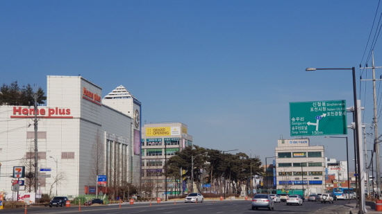경기북부의 대표 도시 중 한곳인 포천시.