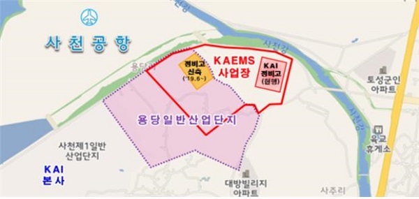 한국항공서비스(KAEMS) 위치도