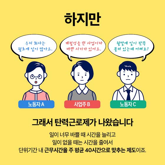 탄력근로제가 뭔가요?
