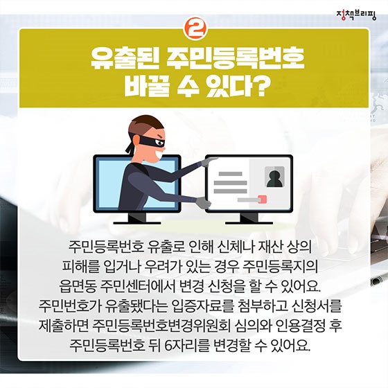 [1분완성 정책상식] 주민등록증 편