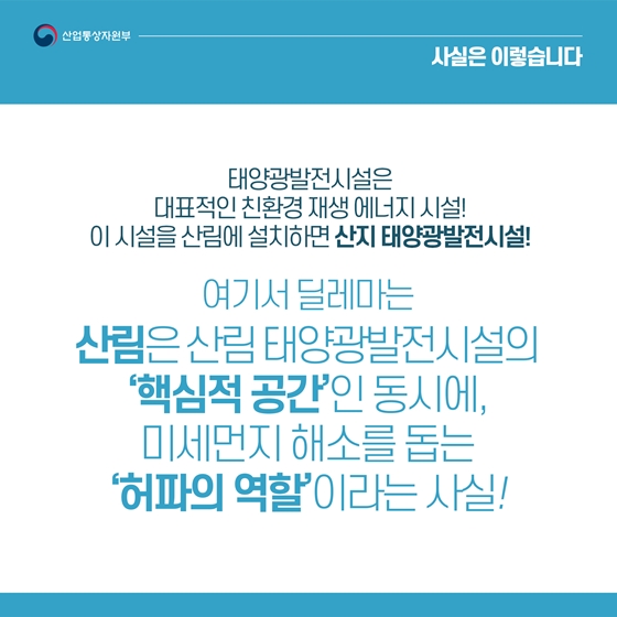 태양광·풍력 부작용 해소대책 시행 이후 피해 크게 줄어