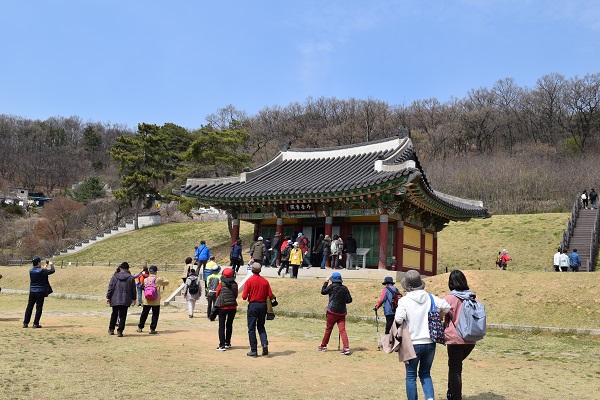 외규장각 모습.