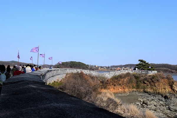 광성보 용두돈대 모습.