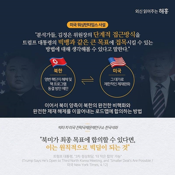 한반도 평화 정착을 위한 전문가의 제언은?