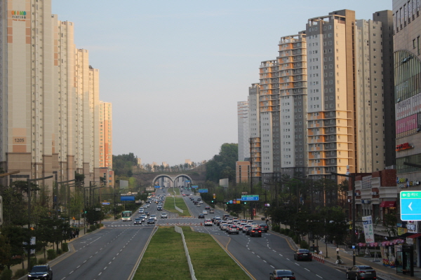 동탄 2신도시 전경.