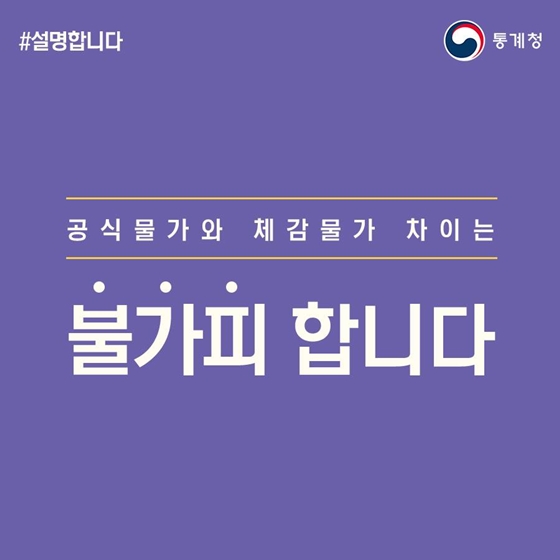 공식물가, 상승품목에 민감한 체감물가와 차이 불가피