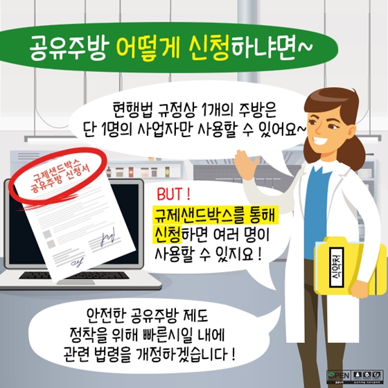 공유경제 시대, 이제는 주방도 함께 쓴다!