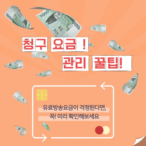 우리집 유료방송 확인하기